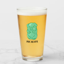 Pint Glass gris