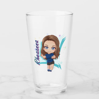 Pint Glass - Rheaanna Chibi Glaskopp