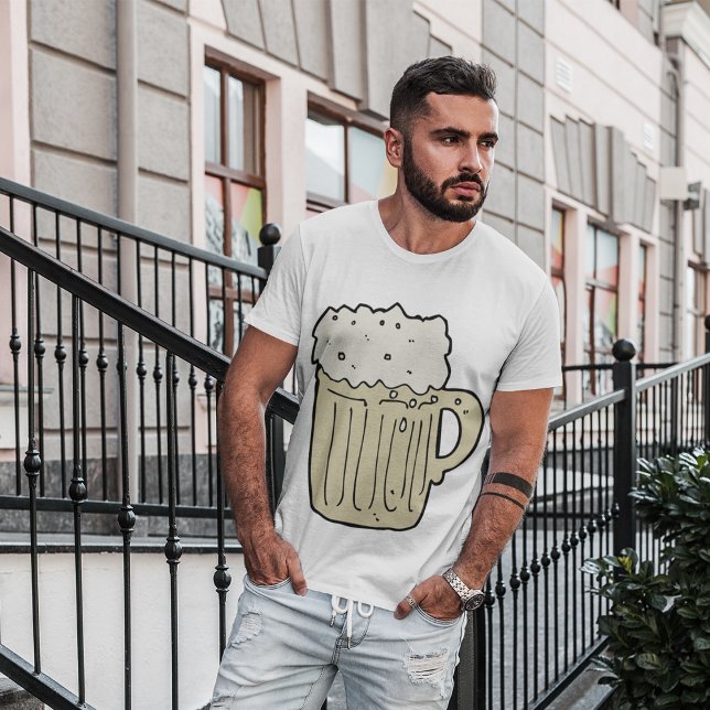 Pint öl Pub Dryck T Shirt (Skapare uppladdad)
