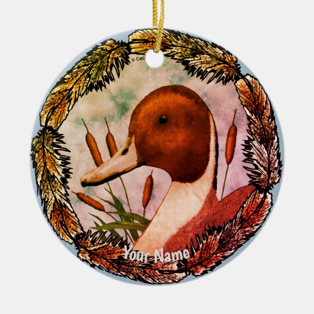 Pintail Anka ornament (Framsidan)