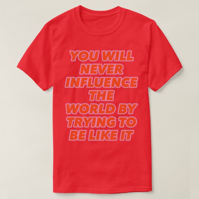 PINTEREST QUOTE T SHIRT (Design framsida)