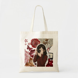Pinterest vibe tote bag tygkasse
