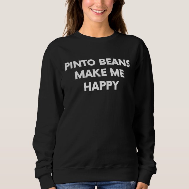 Pinto Beans  Food   Legume Joke T Shirt (Framsida)