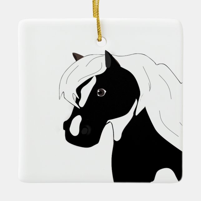 Pinto Pony Ornament (Framsida)
