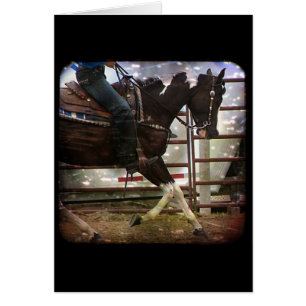 Pinto Western Hälsningskort