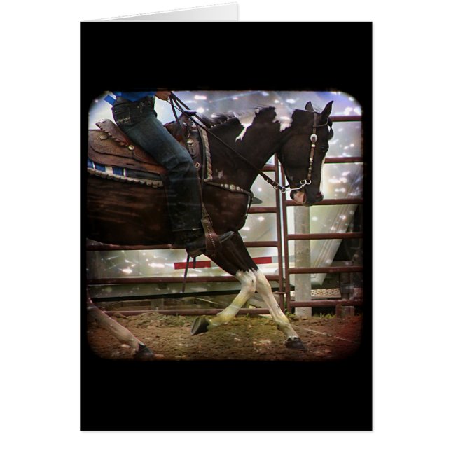 Pinto Western Hälsningskort (Framsidan)