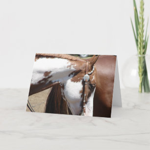Pinto Western Horse Kort