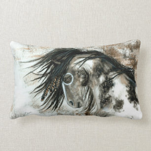 Pintohästen vid BiHrLe kudder Lumbarkudde