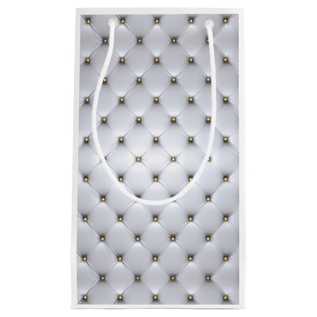 Pintuck ser vitaktig ut och guld elegant (Framsidan)