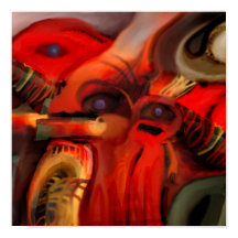 Pintura digital realizada en Photoshop con tabb