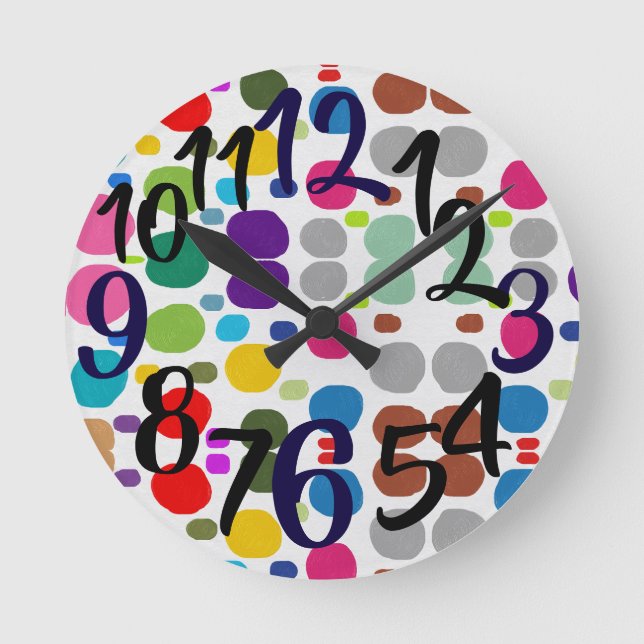 pinturas smak CLOCK Rund Klocka (Framsida)