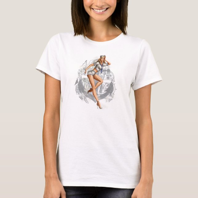 Pinup 2 t-shirt (Framsida)