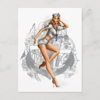 pinup 2 vykort