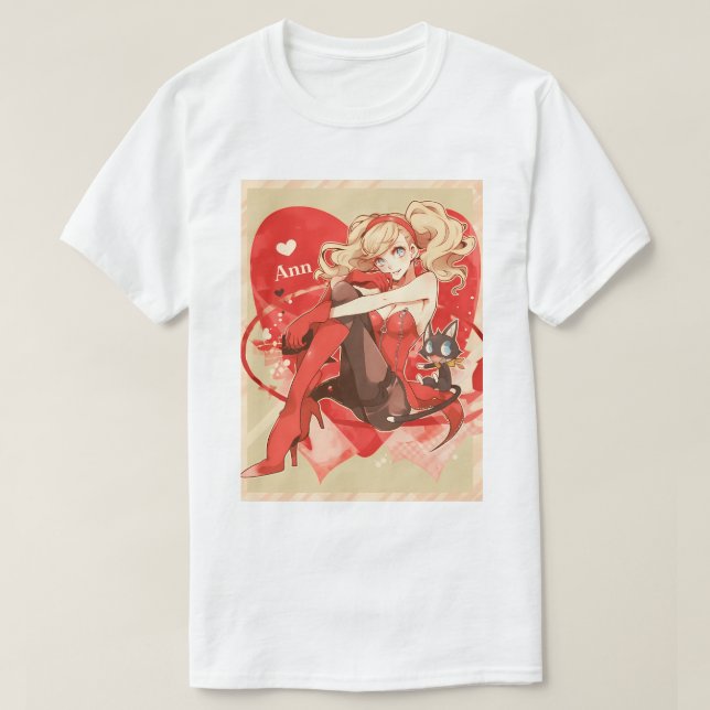Pinup Ann V2 172 T Shirt (Design framsida)