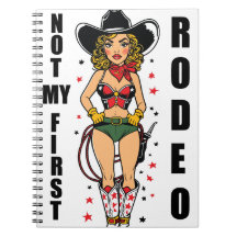 Pinup Cowgirl, inte min första rodeo-citat, roligt