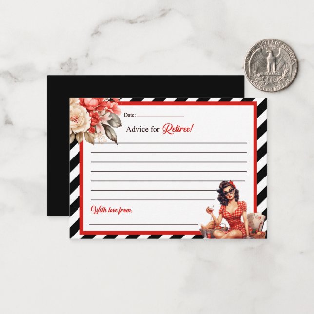 Pinup för återkallat förklaringskort anteckningskort (Fram/Back In Situ)