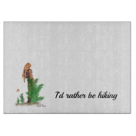 Pinup för ryggsäck för rödhårig Hiker-