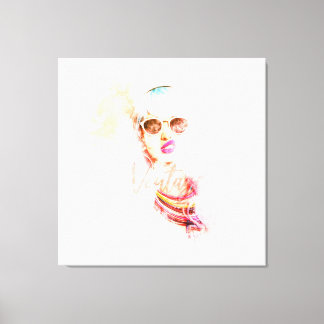 Pinup Girl Canvastryck