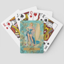 Pinup Girl i Spegel Personlig