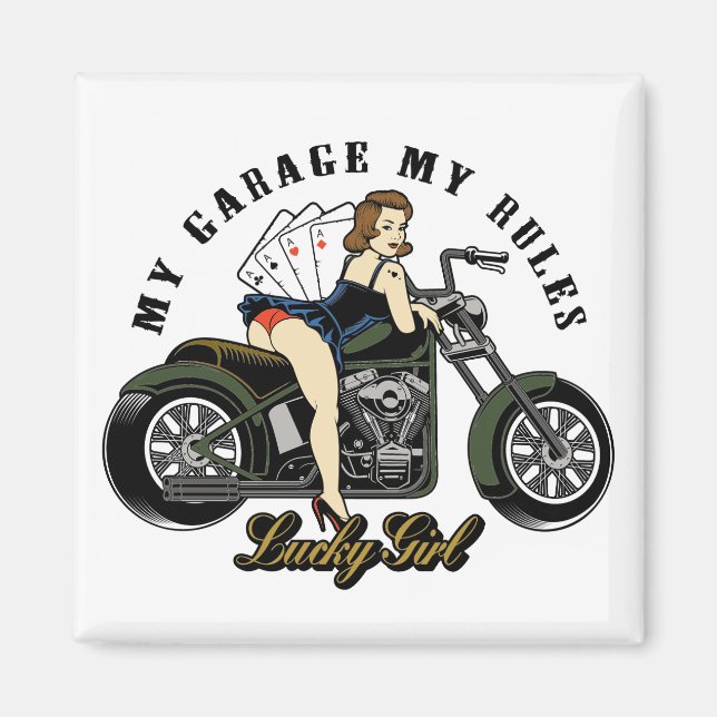Pinup Girl Magnet (Framsidan)