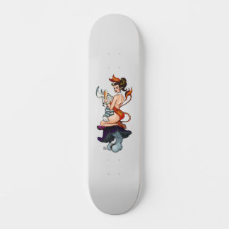 PINUP HJORT WOMAN #3 MINI SKATEBOARD BRÄDA 18,5 CM