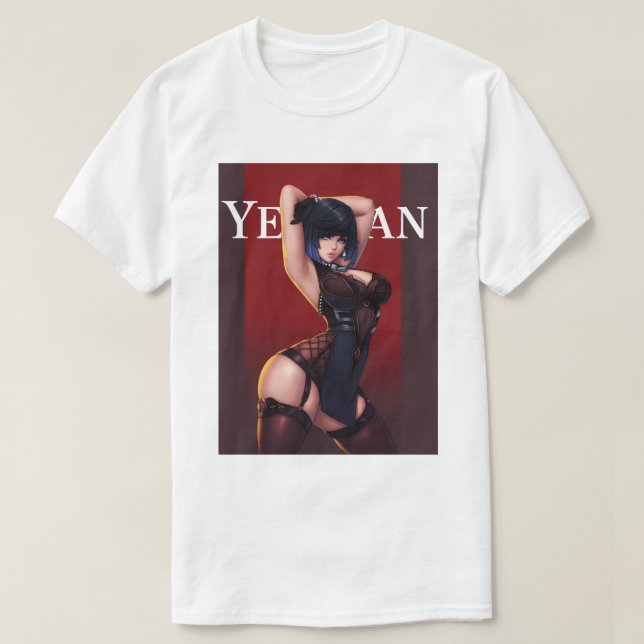 Pinup Jelan 171 T Shirt (Design framsida)