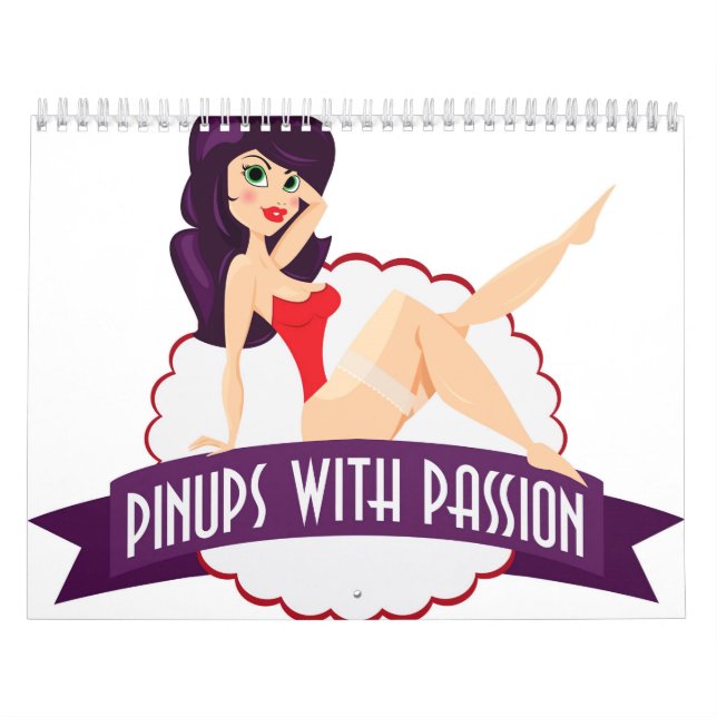 Pinup med kalendern för passion 2016! kalender (Omslag)