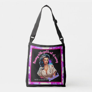 Pinup_ Nurse Badass Axelväska