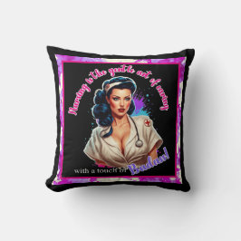 Pinup_ Nurse Badass Kudde