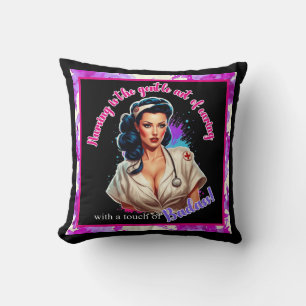 Pinup_ Nurse Badass Kudde