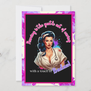 Pinup_ Nurse Badass Tack Kort