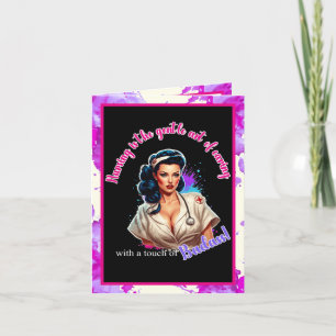 Pinup_ Nurse Badass Tack Kort