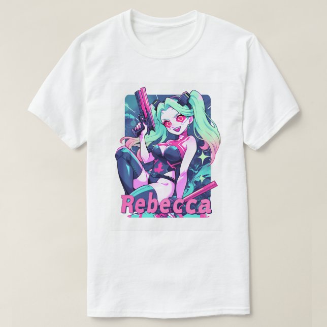 Pinup Rebecca 124 T Shirt (Design framsida)