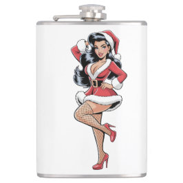 Pinup Santa Babe Fickplunta