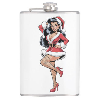 Pinup Santa Babe Fickplunta