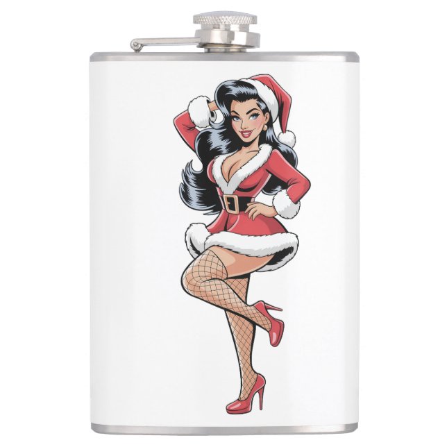 Pinup Santa Babe Fickplunta (Framsidan)