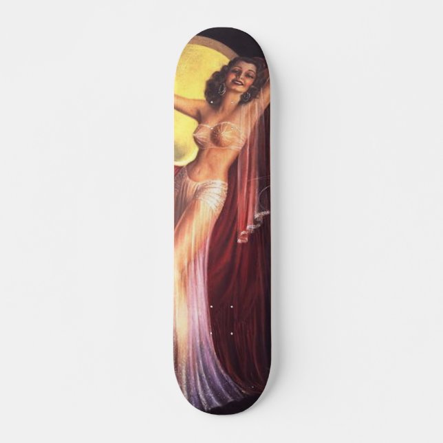 Pinup Skateboard Bräda 20 Cm (Framsida)