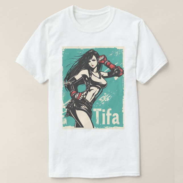 Pinup Tifa 168 T Shirt (Design framsida)
