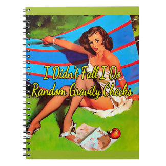 pinupet 1950 utanför Hammock av Gil Elvgren Anteckningsbok