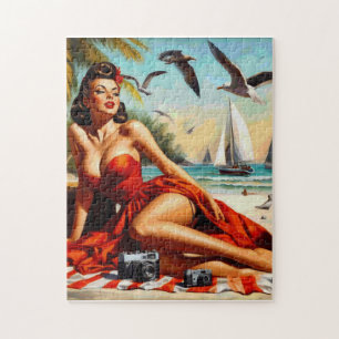 Pinupet Classic Vintage Beauty Pussel