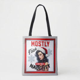 Pinupet Cute Ibland Naughty Retro-jul Tygkasse