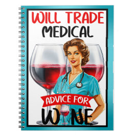 Pinupet Cute Nostalgic Nurse kommer att vara en ha Anteckningsbok