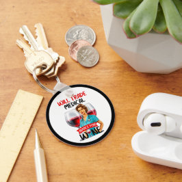 Pinupet Cute Nostalgic Nurse kommer att vara en ha Nyckelring