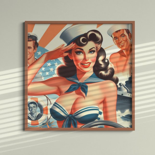 Pinupet Cute Sailor Poster (Skapare uppladdad)