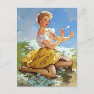 Pinupet daisy vykort