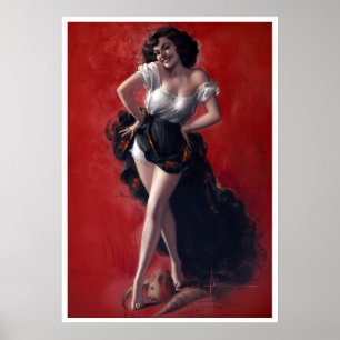 Pinupet Dancer Poster
