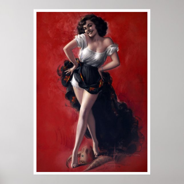 Pinupet Dancer Poster (Framsidan)