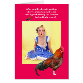 Pinupet Dirty Joke Valentine-kort för Vintage Hälsningskort