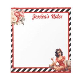 Pinupet för pensionerad förklaring anteckningsblock