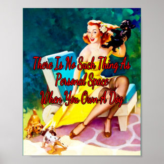 pinupet från 1950: Håll i allt från Gil Elvgren Poster